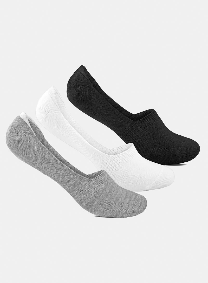 Odds Men's Pack of 3 Lycra invisible Casual Socks - Image 1